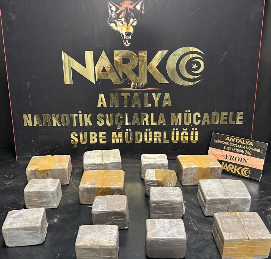 Antalya’da Narkotik Operasyonları: 1 Haftada 36 Tutuklama, Kilolarca Uyuşturucu Ele Geçirildi