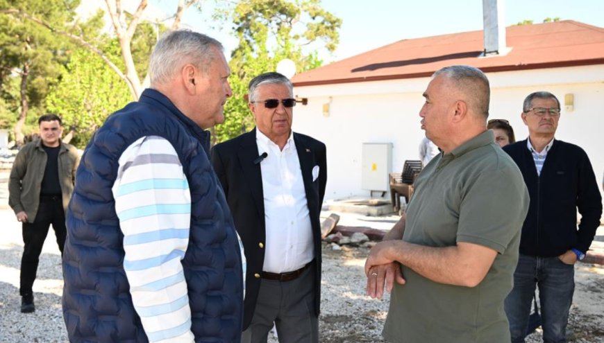 Kemer’de Belediye Çalışmaları Başkan Denetiminde