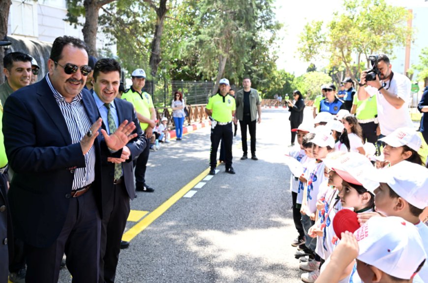 İl Emniyet Müdürümüz Sayın İlker ARSLAN Geleceğin Sürücüleri İle Trafik Eğitim Parkı’nda Buluştu