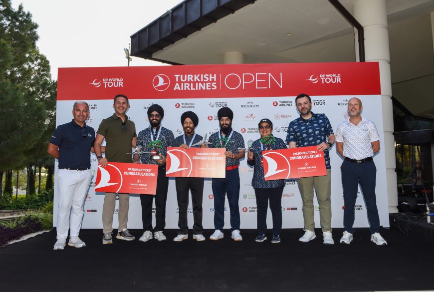 Serik’te Golf Coşkusu: Pro-Am Turnuvasının Kazananı Hintli Falcon Takımı Oldu