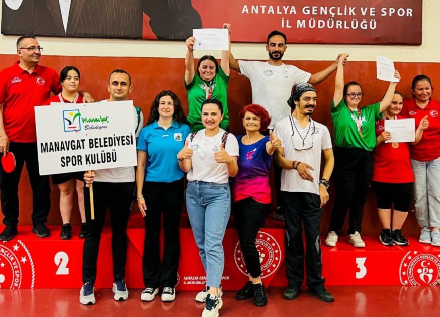 Engel Tanımayan Başarı: Manavgat Belediyespor’dan Madalyalı Dönüş