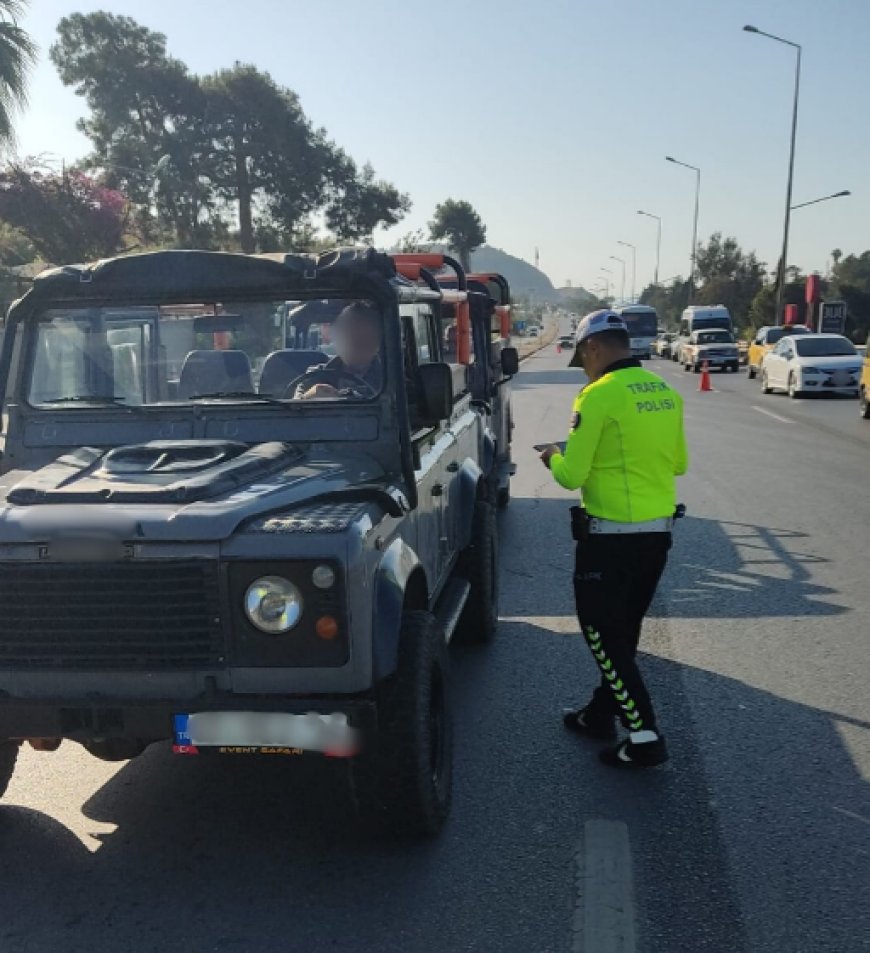 Antalya Trafiğinde Denetim Seferberliği: 58 Bin Araç Denetlendi
