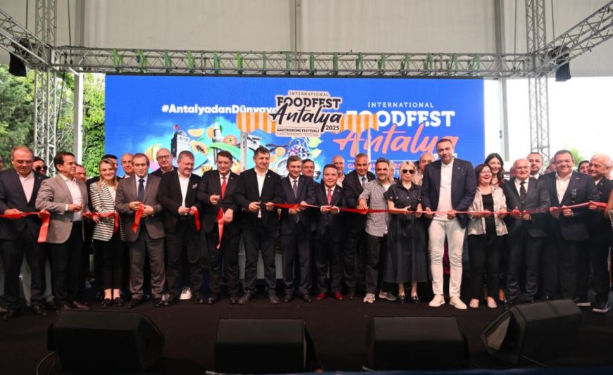 "Antalya'dan Dünyaya" lezzet yolculuğu başladı