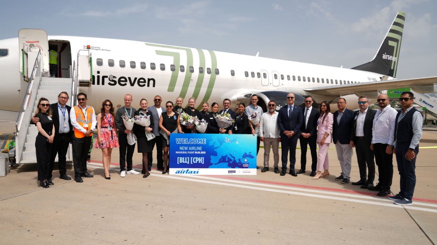 Gazipaşa-Alanya Havalimanı, Billund Uçuşunu Törenle Karşıladı