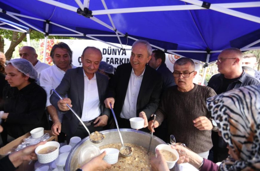 Kepez’de Binlerce Kişiye Glutensiz Aşure: Farkındalık Etkinliği Düzenlendi
