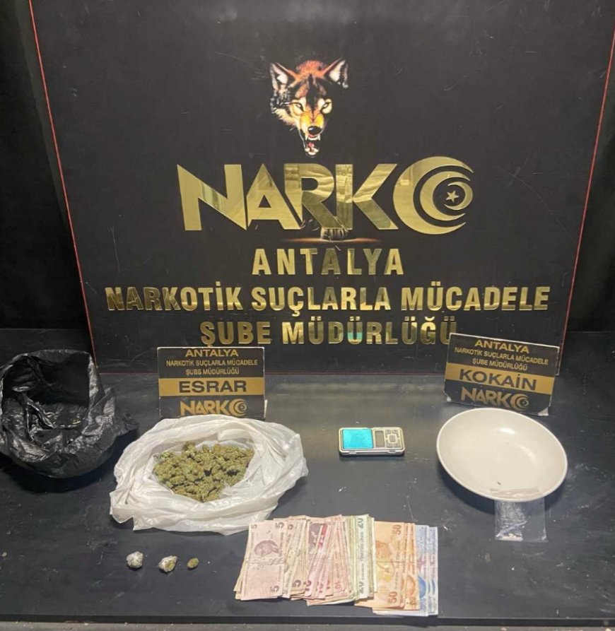 Antalya'da Narkotik Operasyonları Hız Kesmiyor: 17 Tutuklama, Kilo Kilo Uyuşturucu Ele Geçirildi.