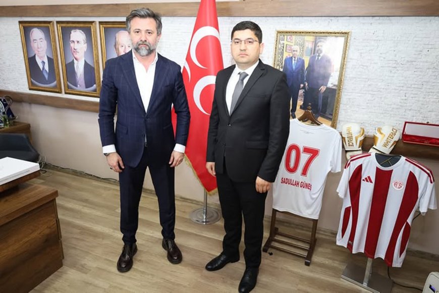 MHP Serik İlçe Başkanlığı görevine Ahmet Güzel atandı.