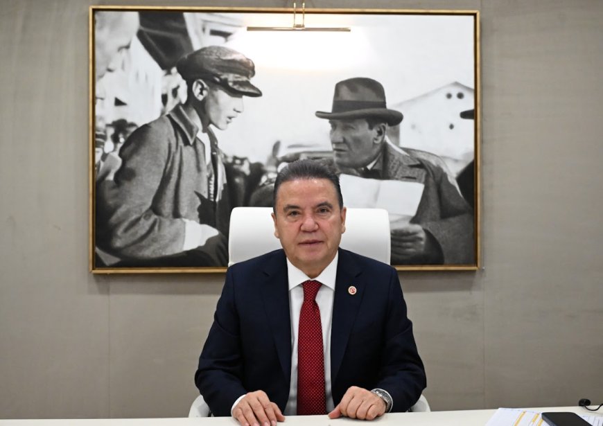 Başkan Muhittin Böcek’in 19 Mayıs Atatürk’ü Anma, Gençlik ve Spor Bayramı Mesajı