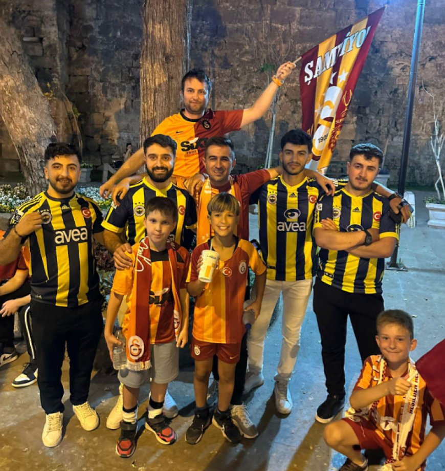 Galatasaray şampiyon oldu, Antalya sokaklara döküldü