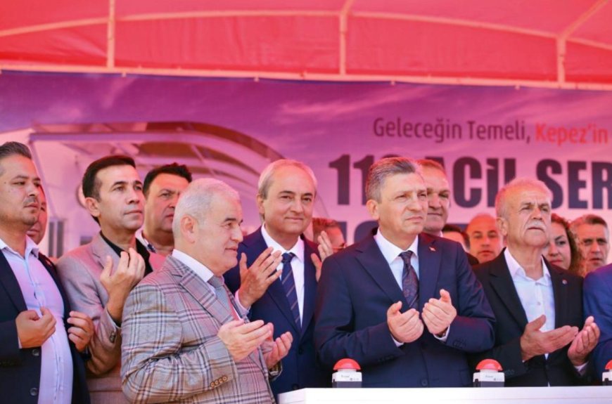 Antalya Kepez'de Hayat Kurtaracak Yatırımın Temeli Atıldı