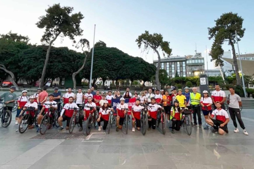 Antalya’da Bisiklet Kazalarında Kaybedilenler Sessizce Anıldı