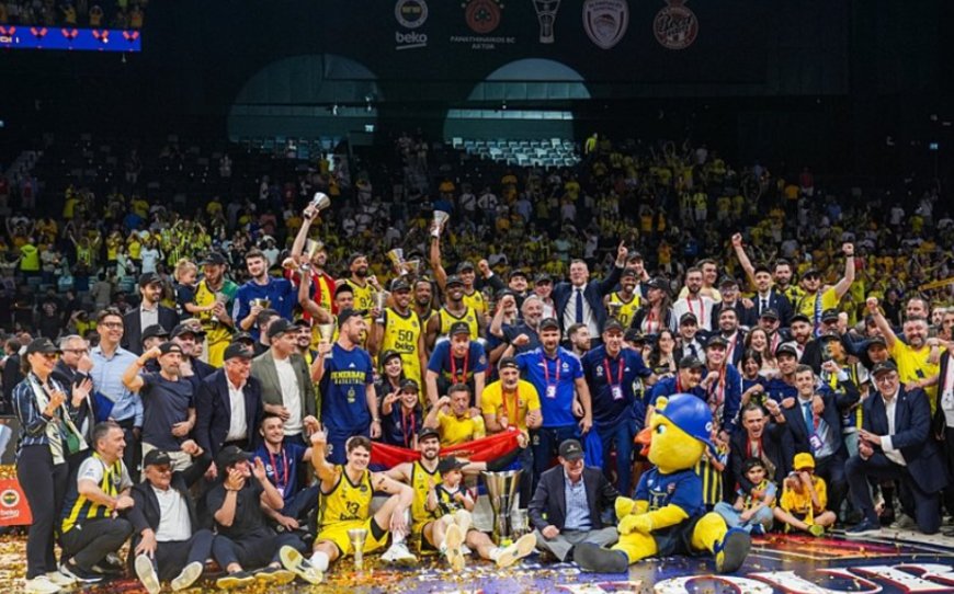 EuroLeague'de şampiyon Fenerbahçe!