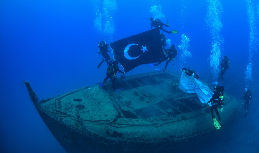 Kemer’de Paris 2’ye Tarihi Dalış: Komutanlar, Akademisyenler ve Öğrenciler Bir Arada