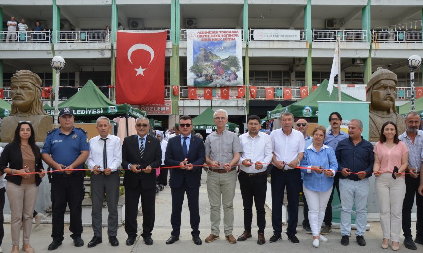Hayat Boyu Öğrenme Sanatla Buluştu: Serik’te El Emeği Sergisi