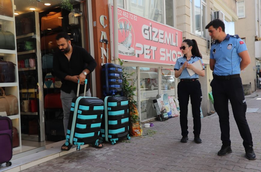 Antalya Büyükşehir’den Kaldırım İşgallerine Sıkı Denetim