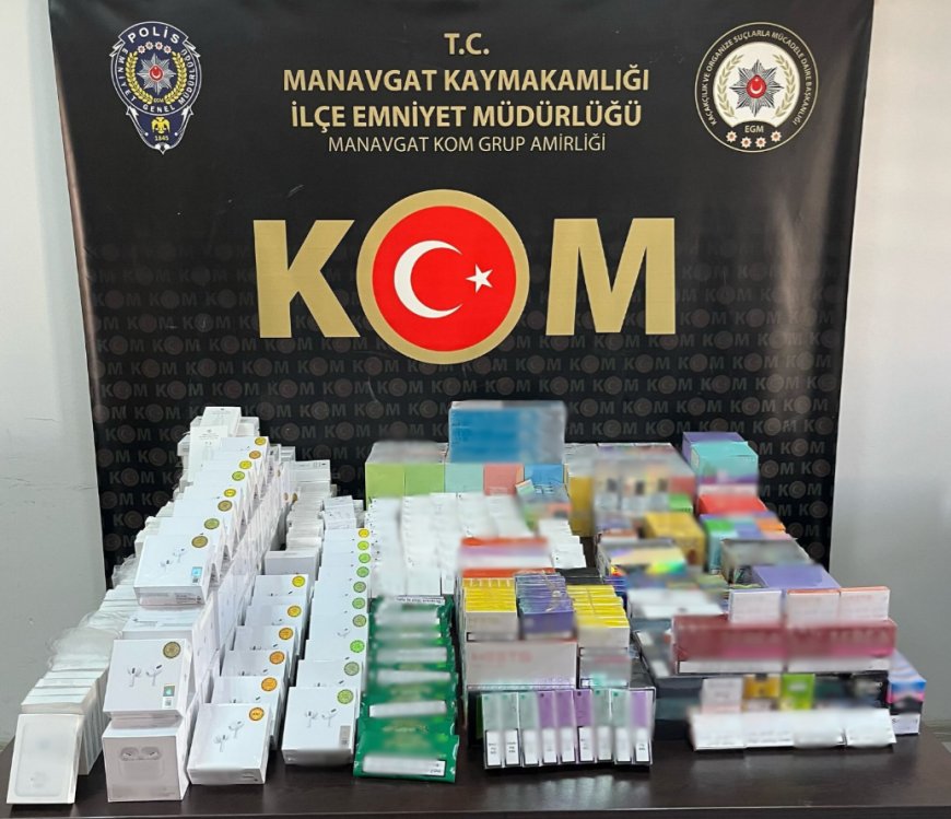 Antalya Emniyeti’nden Kaçakçılığa Ağır Darbe