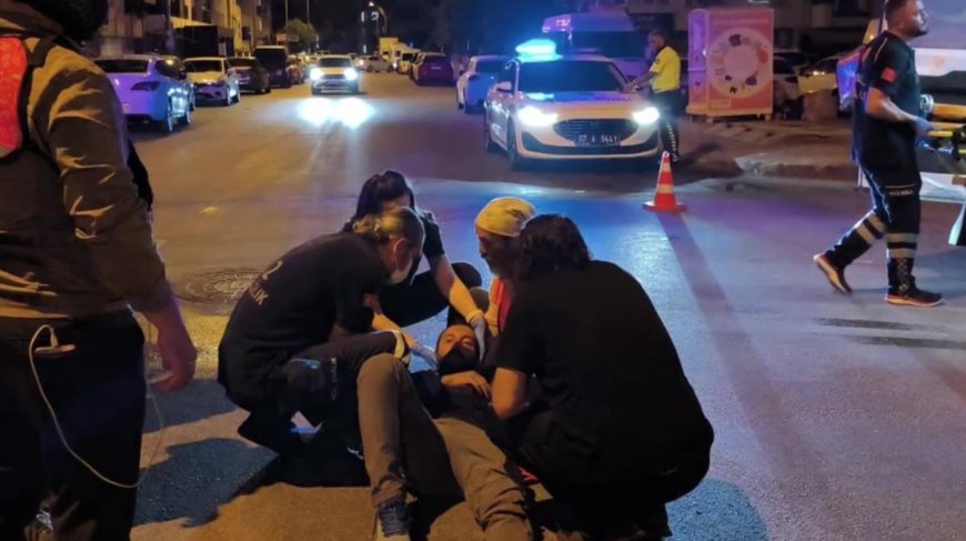 Antalya’da Otomobille Motosiklet Çarpıştı: 1 Yaralı