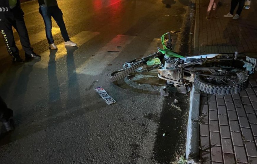 Gazipaşa’da Motosiklete Çarpıp Kaçtı: Plaka Olay Yerinde Kaldı
