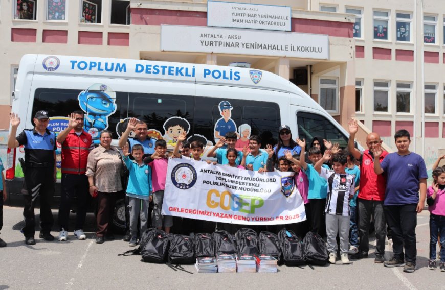 Antalya Emniyeti’nden Gençlere Eğitim ve Sosyal Destek Projesi