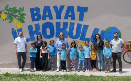 Antalya'da Doğa ve Sanat El Ele: Bayat İlkokulu’nda Anlamlı Dokunuş