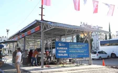 Antalya Büyükşehir Belediyesi Kurban Bayramına hazır