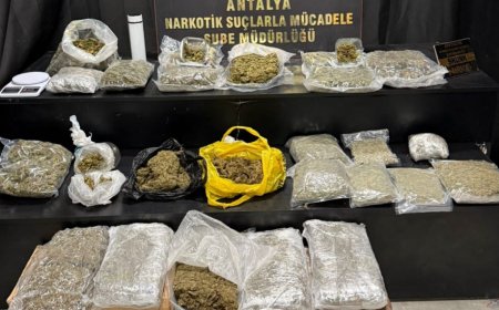 Antalya’da Narkotik Operasyonlarında 1 Haftada 164 Kişi Yakalandı