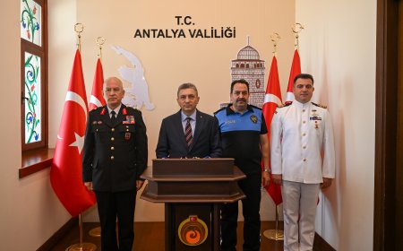 Antalya Valisi Hulusi ŞAHİN : Bayramda Antalya'da ormanlara giriş ve mangal yasak