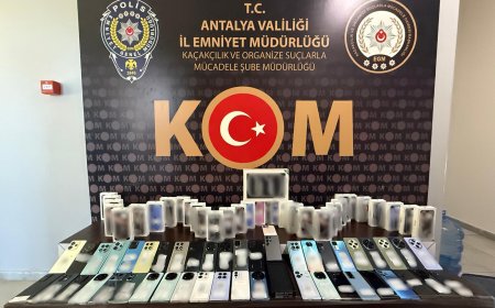 Antalya emniyetinden başarılı kacakçılık operasyonu