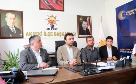 AK Parti Antalya Milletvekili Mustafa Köse: Biz eserlerimizle konuşuruz