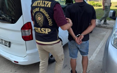 Antalyada son 1 haftada 161 kişi tutuklandı