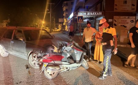 Gazipaşa’da Motosiklet Kazası: 1 Kişi Hastaneye Kaldırıldı