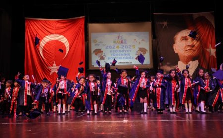 Antalya’da Minikler Mezuniyetle Hayata İlk Adımlarını Attı