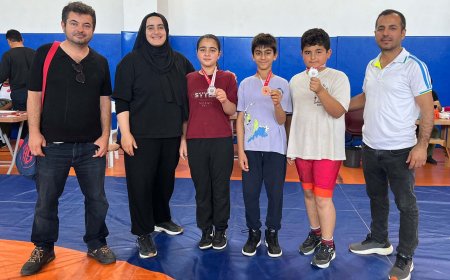 Serik’in Minik Pehlivanları Antalya’da 7 Madalya Kazandı