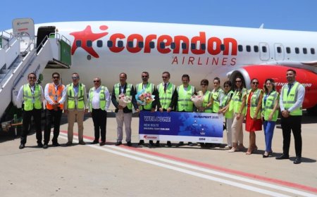 Gazipaşa Havalimanı’na Budapeşte’den İlk Sefer Yapıldı