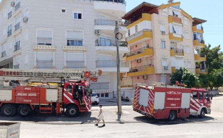 Antalya'da Baca Temizliği Panik Yarattı: Yangın Sanıldı