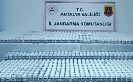 Antalya'da Narkokapan Operasyonu: 104 Tutuklama