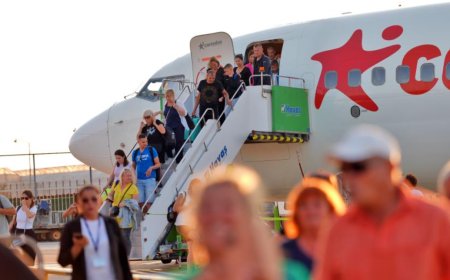 Gazipaşa-Alanya Havalimanı’na Slovakya’dan İlk Charter Sefer