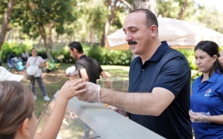 Karne Sevincine Tatlı Bir Dokunuş: Başkan Kotan’dan Dondurma Sürprizi!