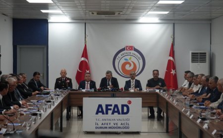 Antalya’da Turizmde Huzur ve Güvenlik İçin Kurumlar Seferber Oldu