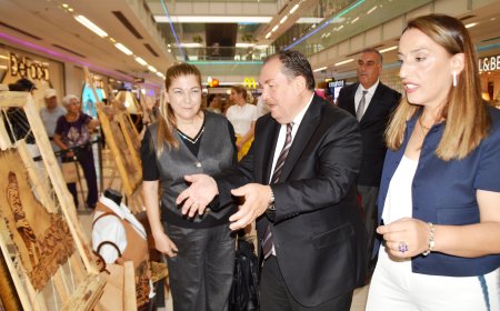 Antalya’da Deri Sanatı Sergisi Sanatseverlerle Buluştu