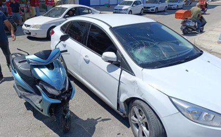 Manavgat’ta Film Gibi Kaza: Kaskı Sayesinde Ölümden Döndü