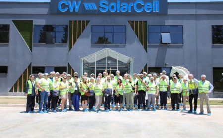Yerli Güç, Küresel Tanıtım: CW Enerji, Uluslararası Heyeti Fabrikasında Konuk Etti