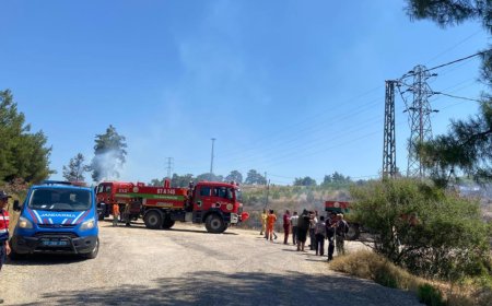 Aksu’daki Orman Yangını Büyümeden Kontrol Altına Alındı