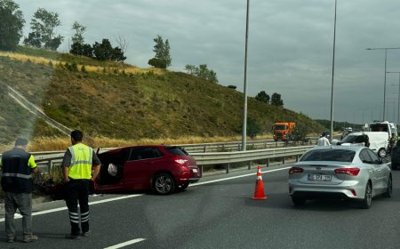 Kuzey Marmara’da Trafik Kazası: Otoyolda Yoğunluk Yaşandı