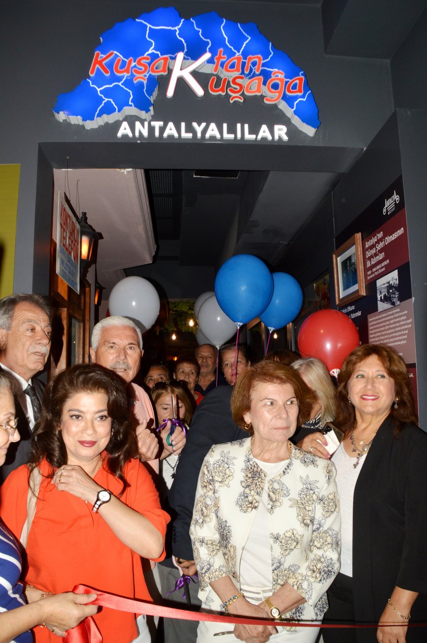 Dokumapark’taki Müzeye “Kuşaktan Kuşağa Antalyalılar Derneği” İmzası