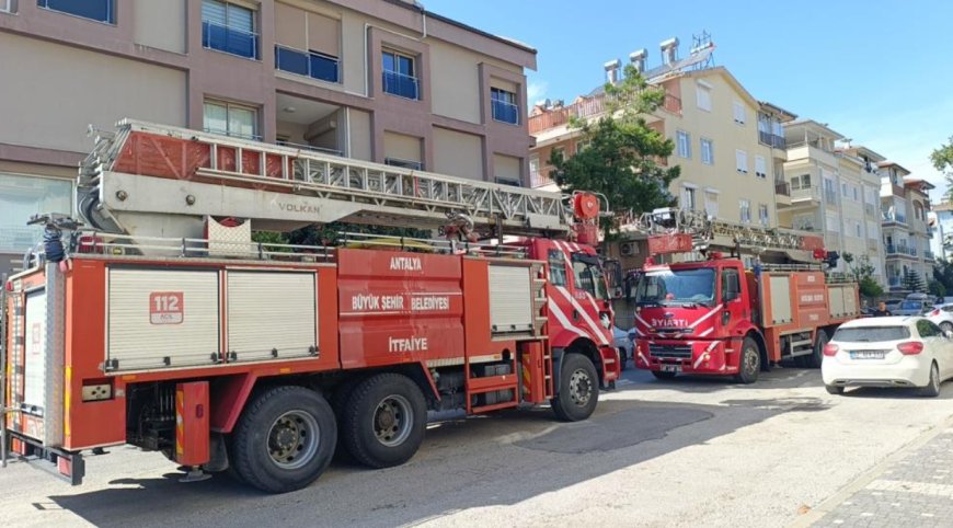 Manavgat’ta Yangın İhbarı Ekipleri Alarma Geçirdi: Sebep Düdüklü Tencere Çıktı