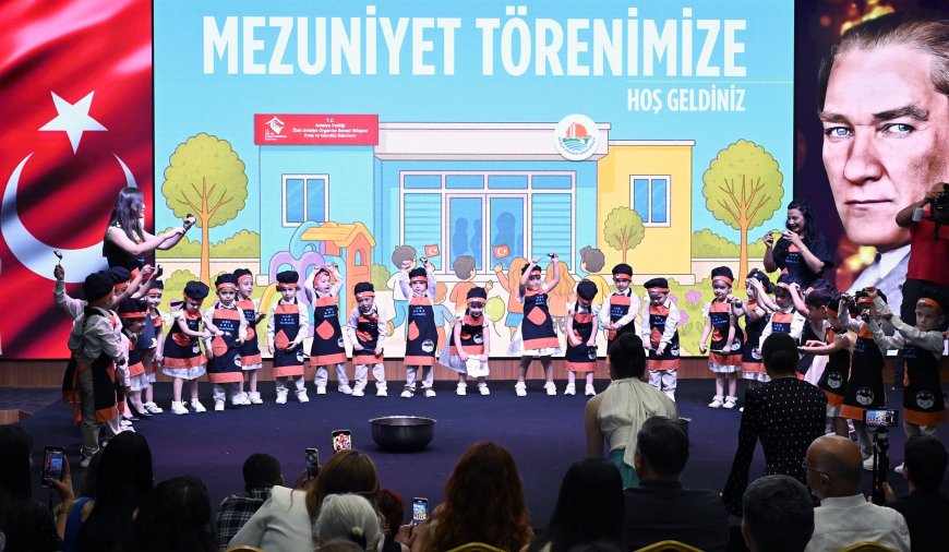 Antalya OSB’de Minikler Kep Attı, Hayallere İlk Adımı Attı