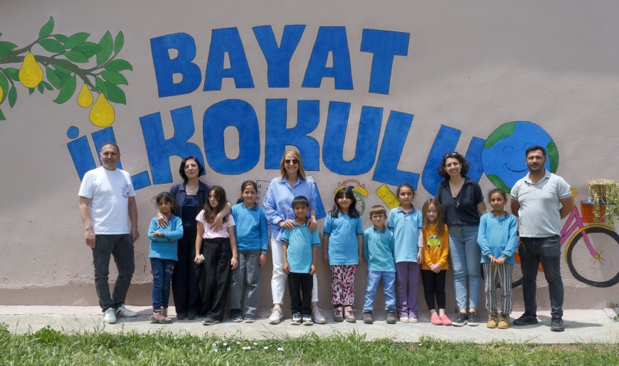 Antalya'da Doğa ve Sanat El Ele: Bayat İlkokulu’nda Anlamlı Dokunuş