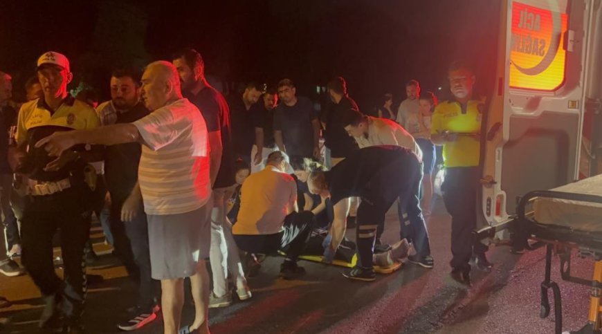 Gazipaşa’da Motosiklet Kazası: Sürücü Ağır Yaralandı