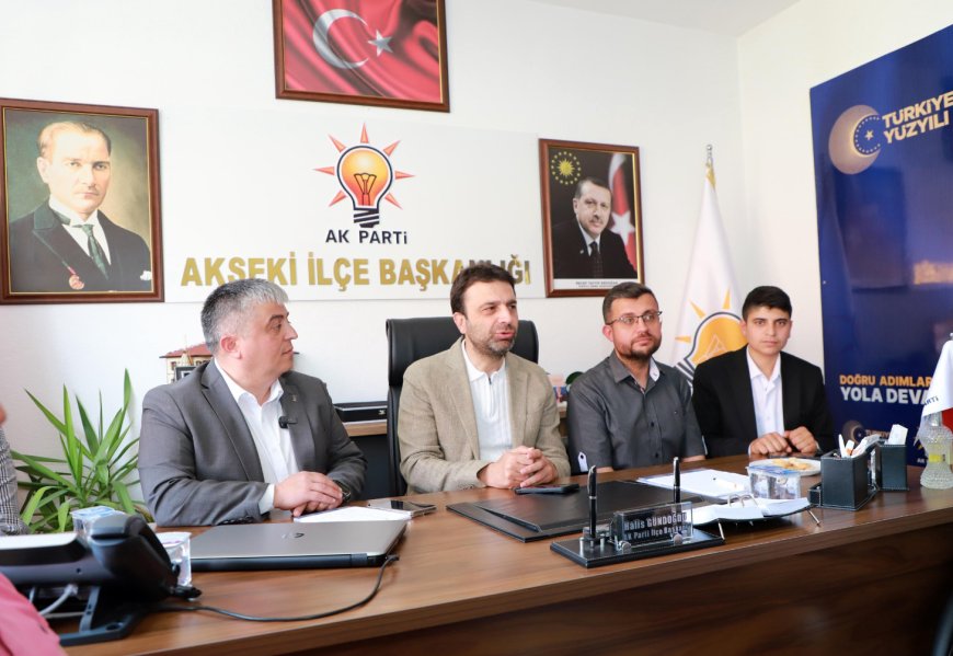 AK Parti Antalya Milletvekili Mustafa Köse: Biz eserlerimizle konuşuruz